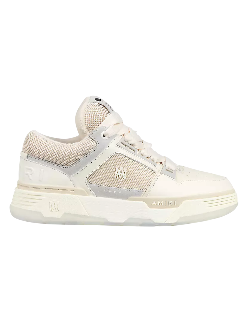 Amiri MA-1 Low-Top Alabaster Sneakers