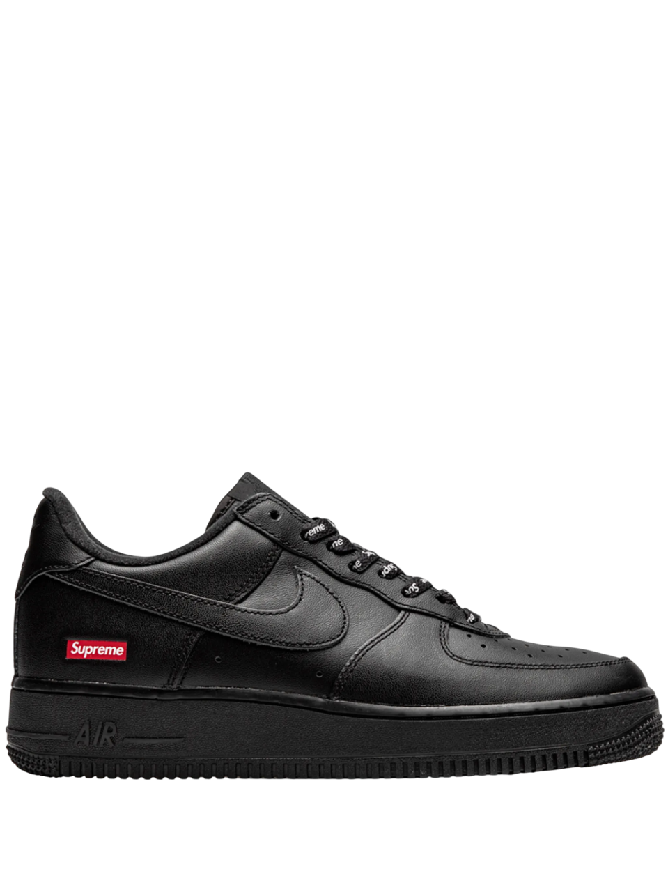 Nike x Supreme Black Air Force 1 Low