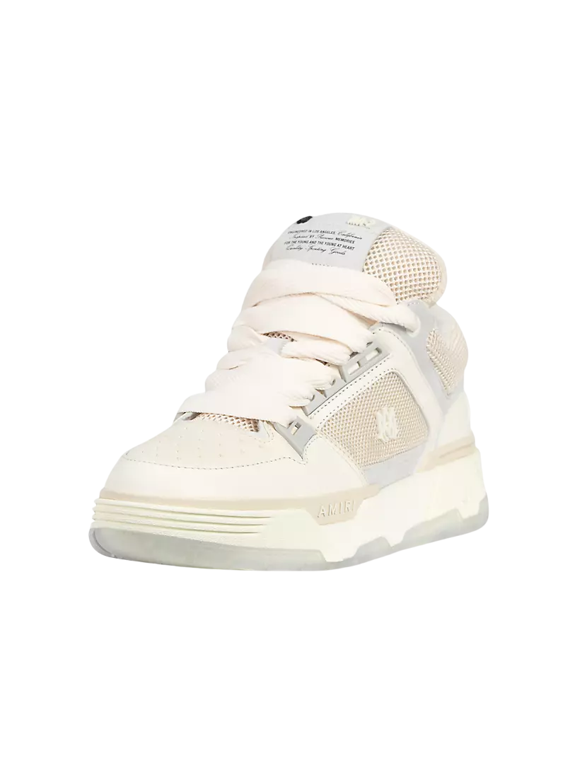 Amiri MA-1 Low-Top Alabaster Sneakers