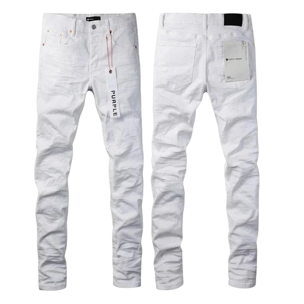 Purple brand Jeans White