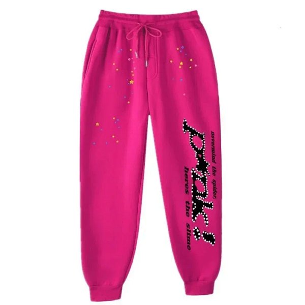 Sp5der 555 Pink Pants