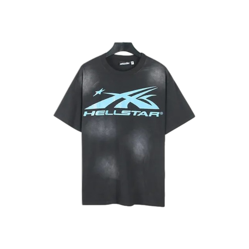 Hellstar sports black and blue tee